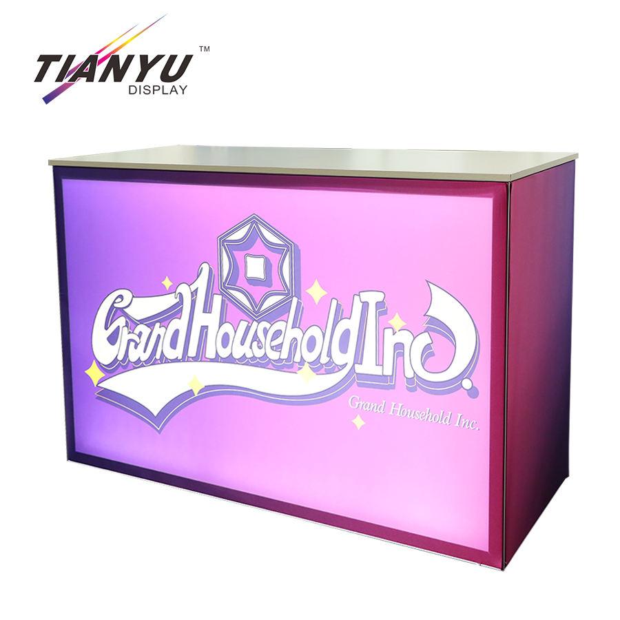 Backlit Exhibition Counter