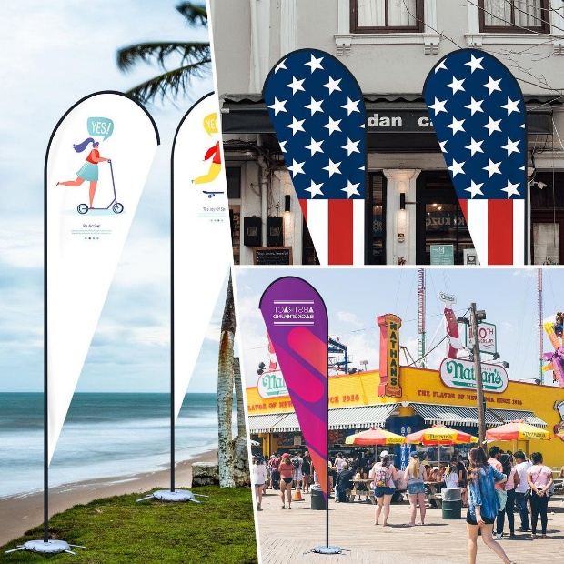 Teardrop Flags