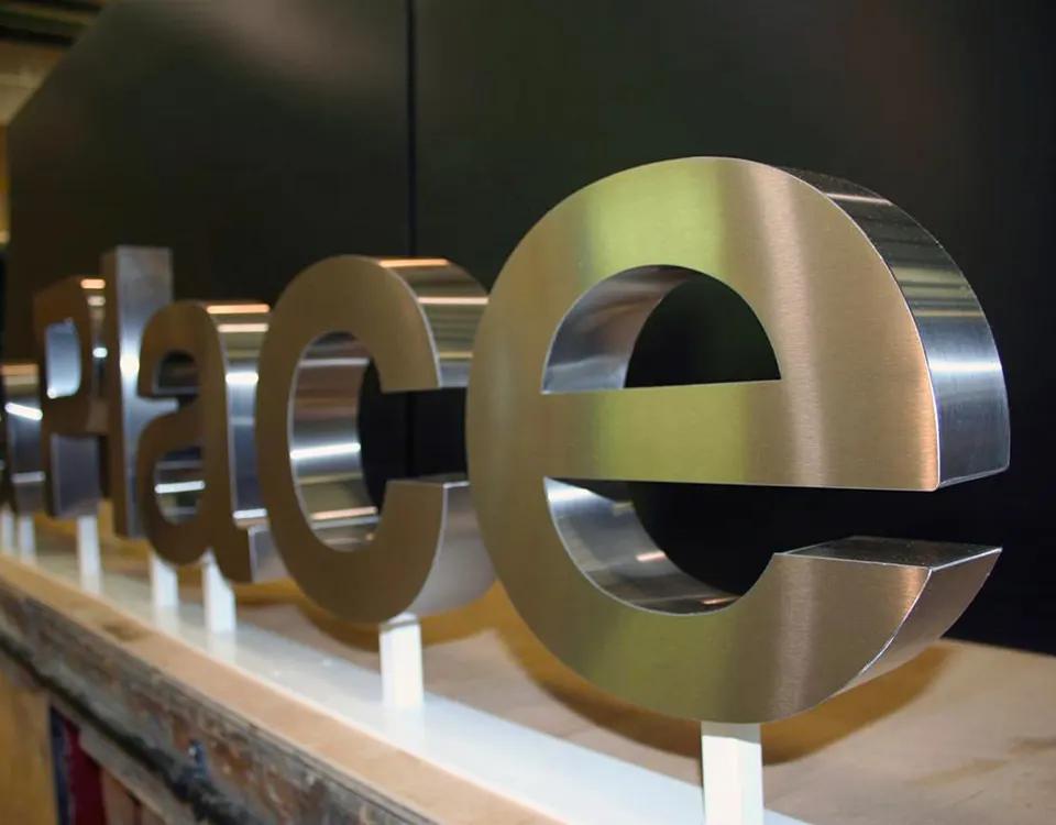 Unlit 3D Letters & Logos
